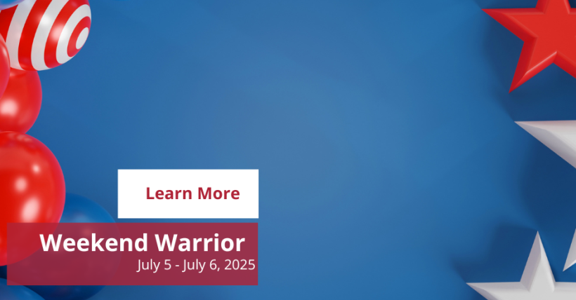 Weekend Warrior: July 5-6, 2025 | Amy Jones Group